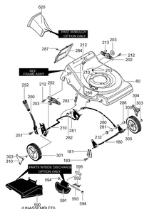 Part Location Diagram of 43721-850 Briggs and Stratton WP ASSEMBLY LIFTER LI